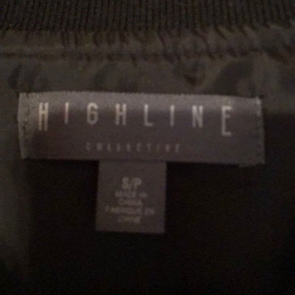 Highline Green Jacket with Patches Size Small - Picture 4 of 6